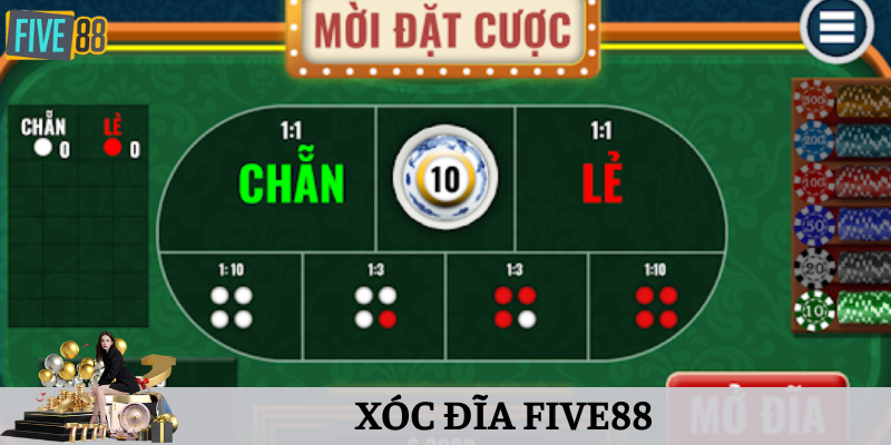 Tính năng được cung cấp trong xóc đĩa Five88